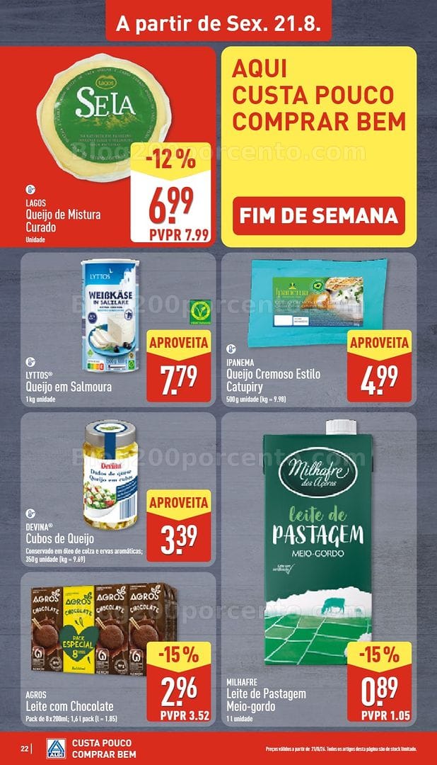 Antevisão Folheto ALDI Promoções de 17 a 23 agosto - Edição Digital