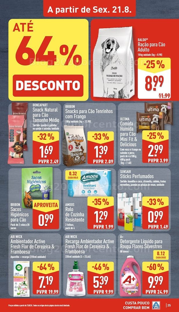 Antevisão Folheto ALDI Promoções de 17 a 23 agosto - Edição Digital