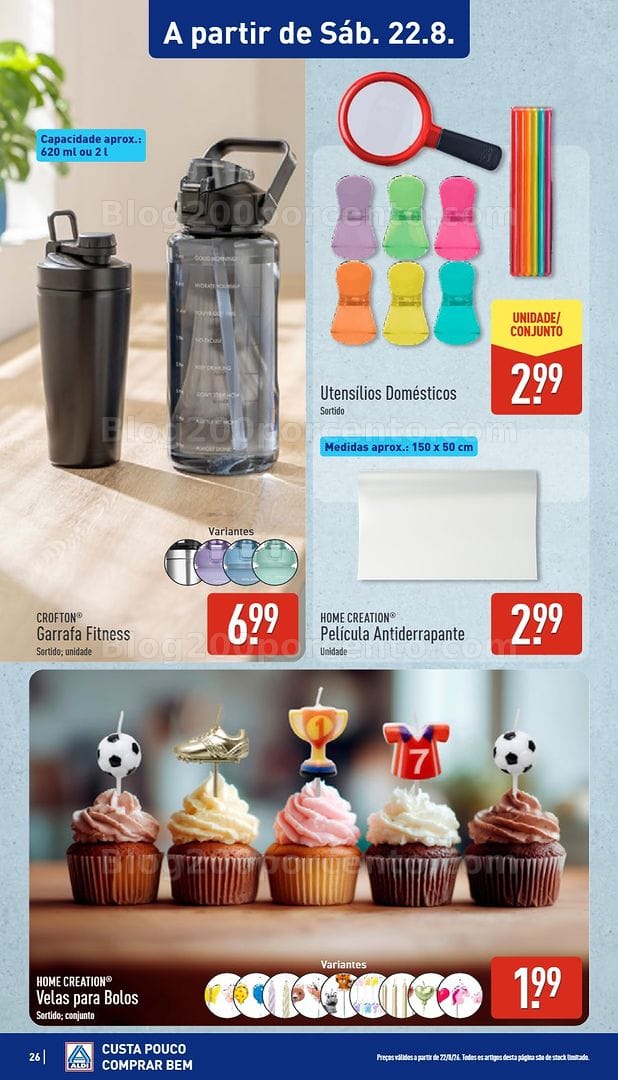 Antevisão Folheto ALDI Promoções de 17 a 23 agosto - Edição Digital