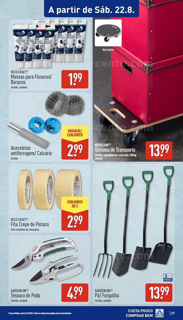 Antevisão Folheto ALDI Promoções de 17 a 23 agosto - Edição Digital
