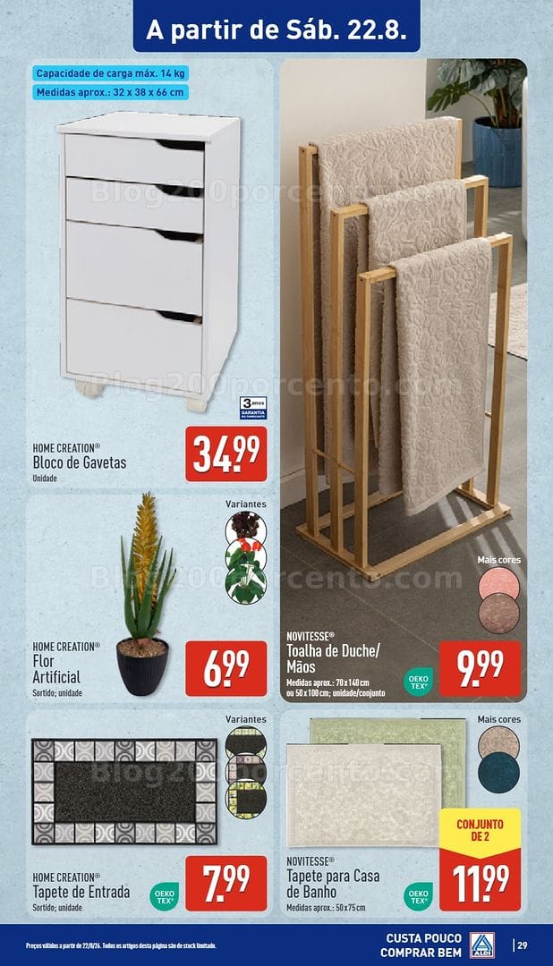 Antevisão Folheto ALDI Promoções de 17 a 23 agosto - Edição Digital