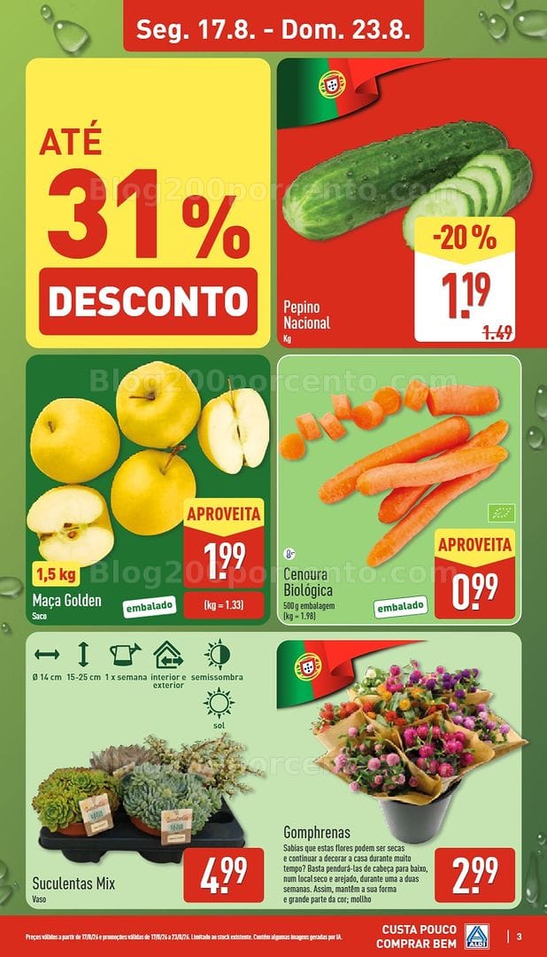 Antevisão Folheto ALDI Promoções de 17 a 23 agosto - Edição Digital