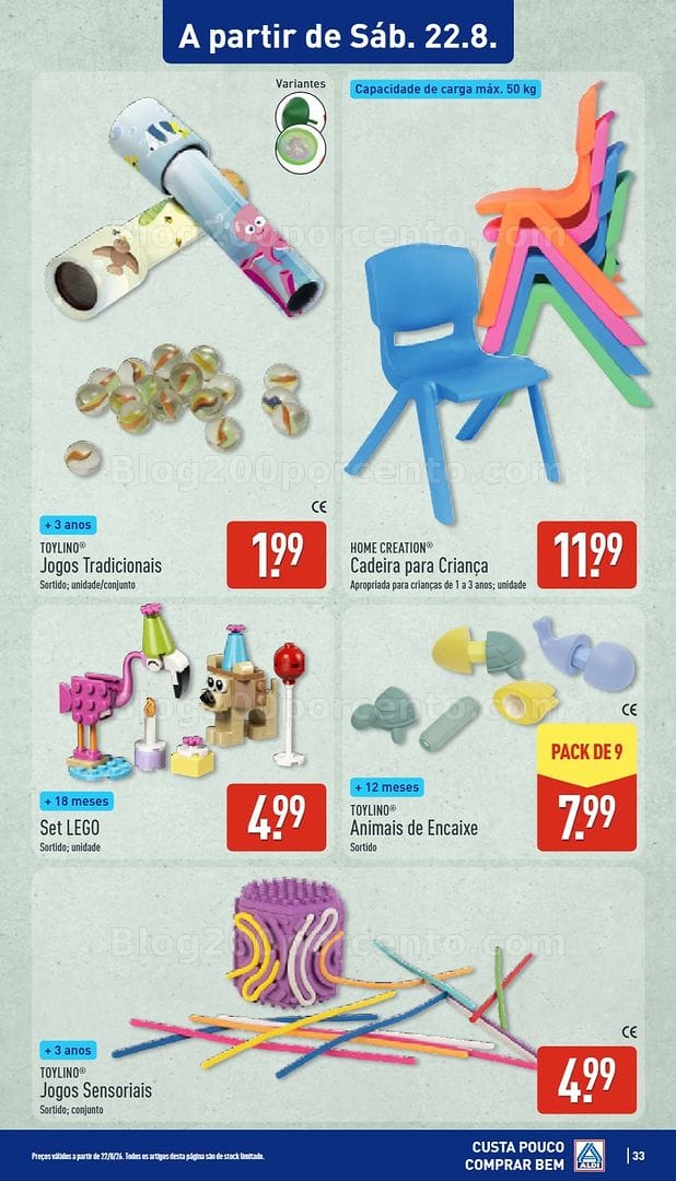 Antevisão Folheto ALDI Promoções de 17 a 23 agosto - Edição Digital