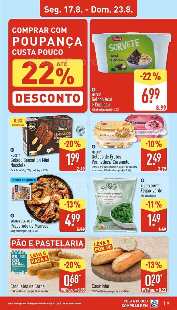 Antevisão Folheto ALDI Promoções de 17 a 23 agosto - Edição Digital