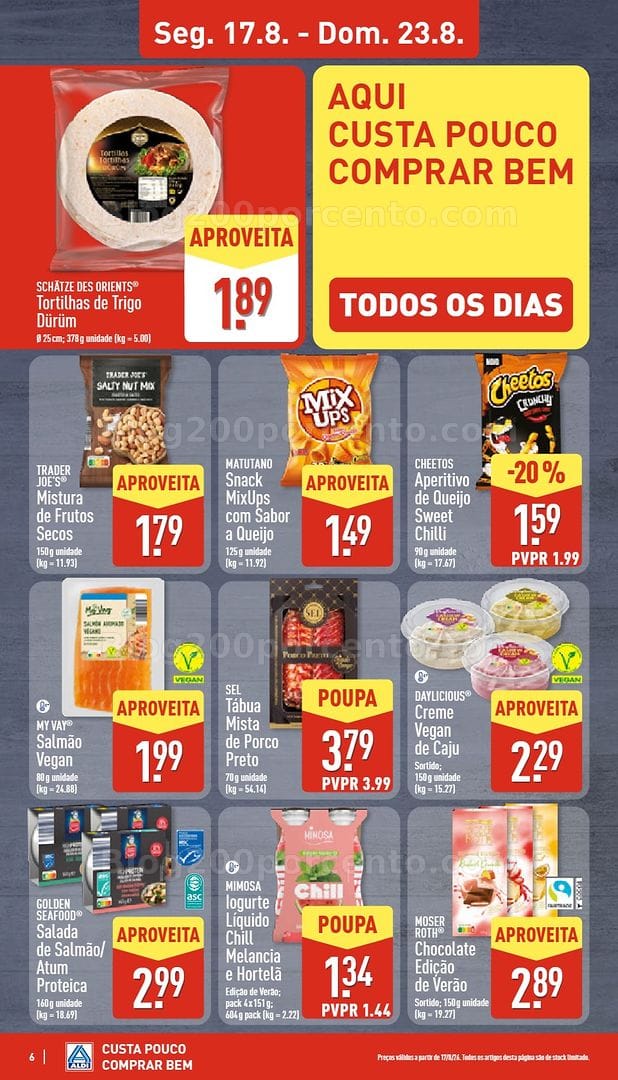 Antevisão Folheto ALDI Promoções de 17 a 23 agosto - Edição Digital