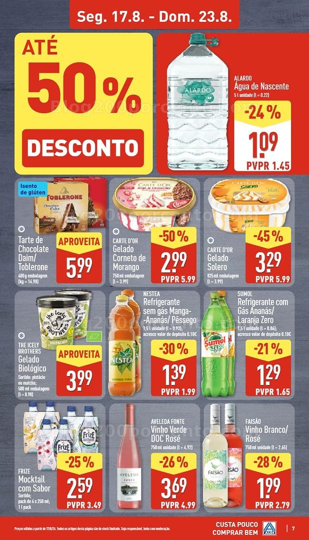 Antevisão Folheto ALDI Promoções de 17 a 23 agosto - Edição Digital