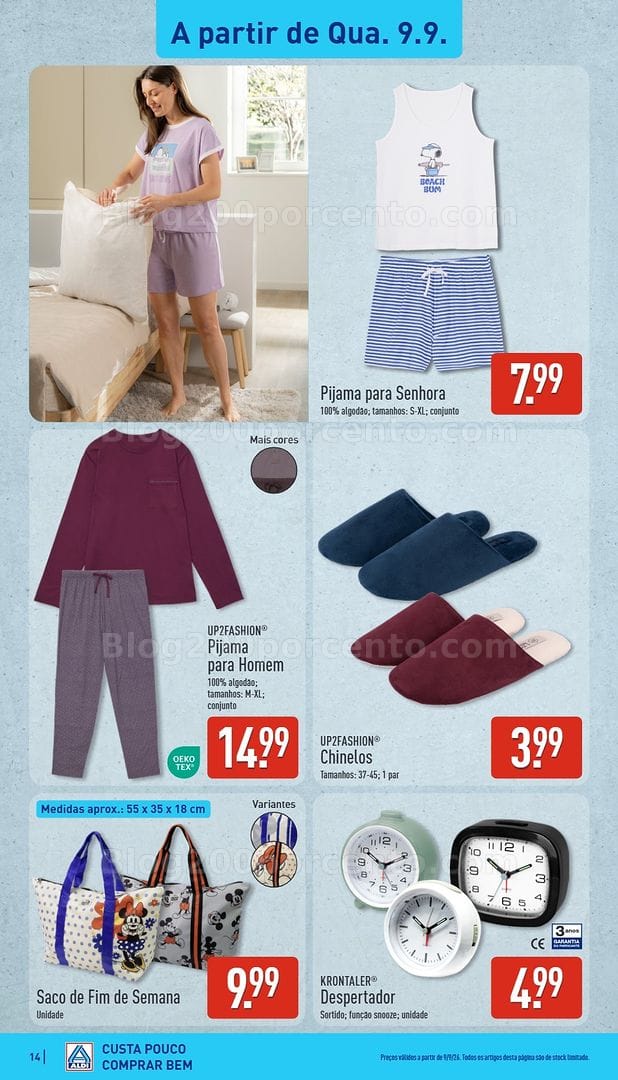 Antevisão Folheto ALDI Promoções de 7 a 13 setembro