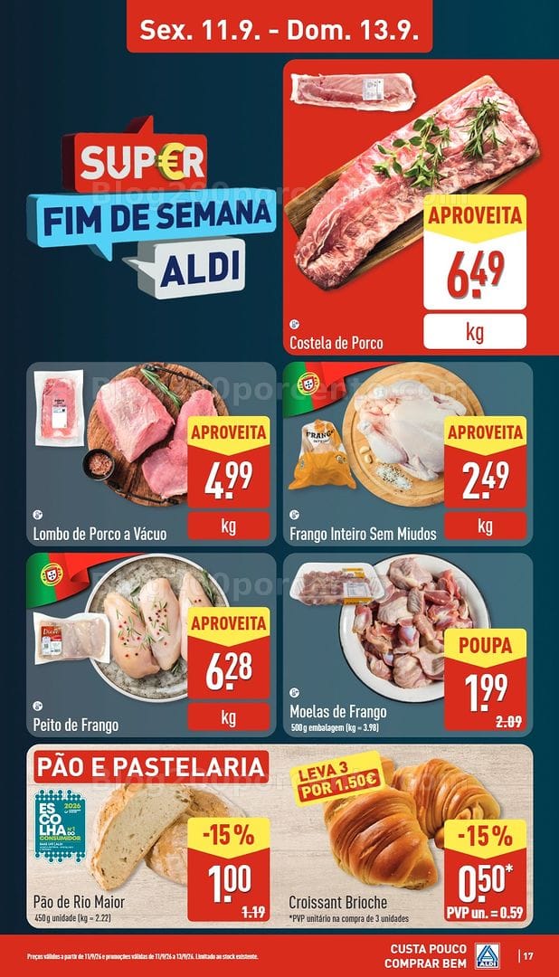 Antevisão Folheto ALDI Promoções de 7 a 13 setembro