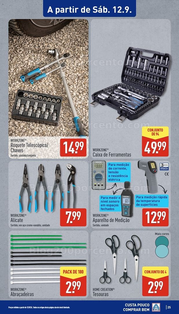 Antevisão Folheto ALDI Promoções de 7 a 13 setembro