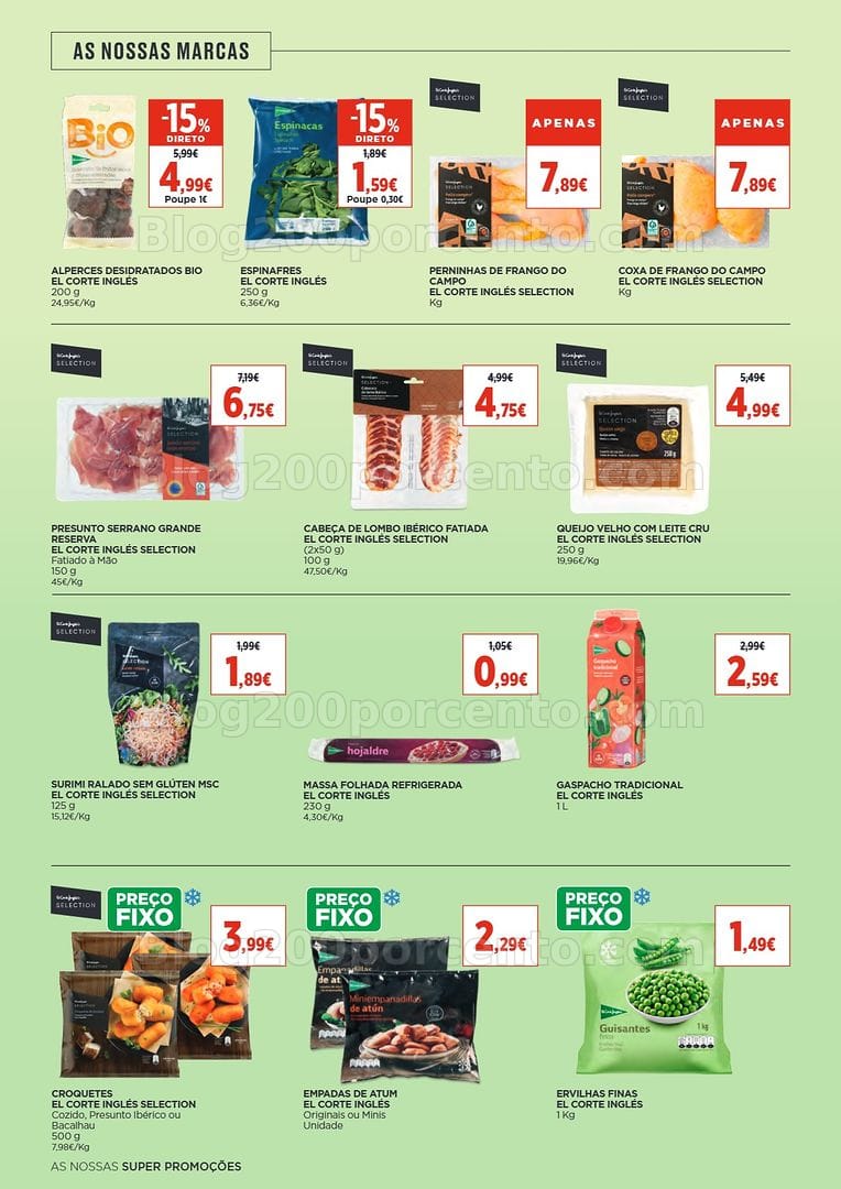 Antevisão Folheto EL CORTE INGLÉS Promoções de 21 agosto a 3 setembro