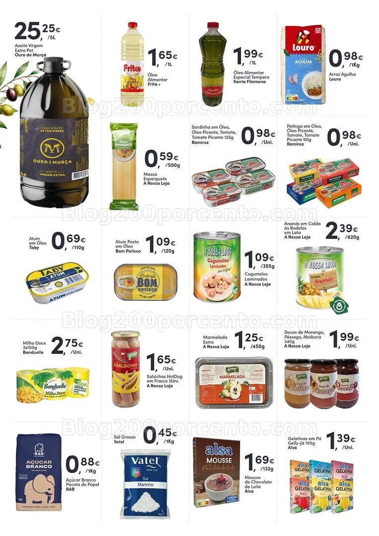 Antevisão Folheto A NOSSA LOJA Promoções de 7 a 20 agosto