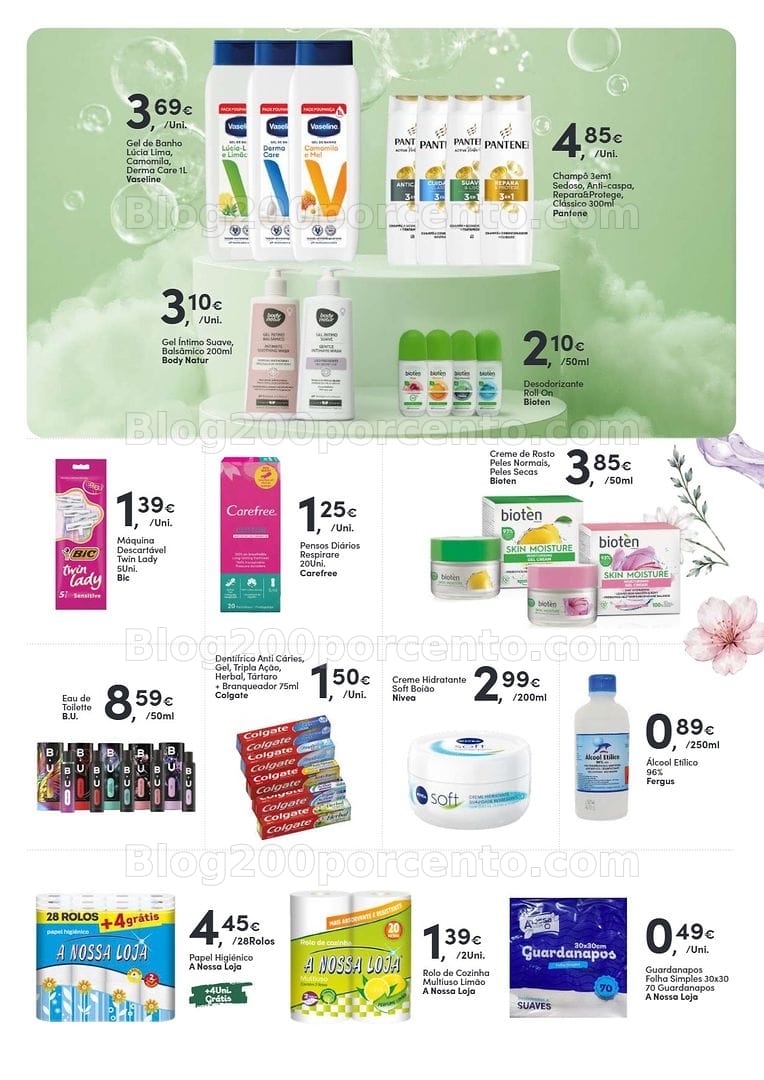 Antevisão Folheto A NOSSA LOJA Promoções de 7 a 20 agosto