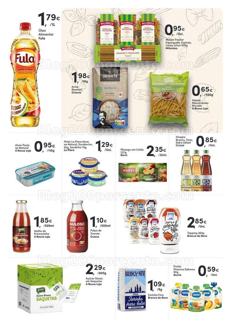 Antevisão Folheto A NOSSA LOJA Promoções de 21 agosto a 3 setembro