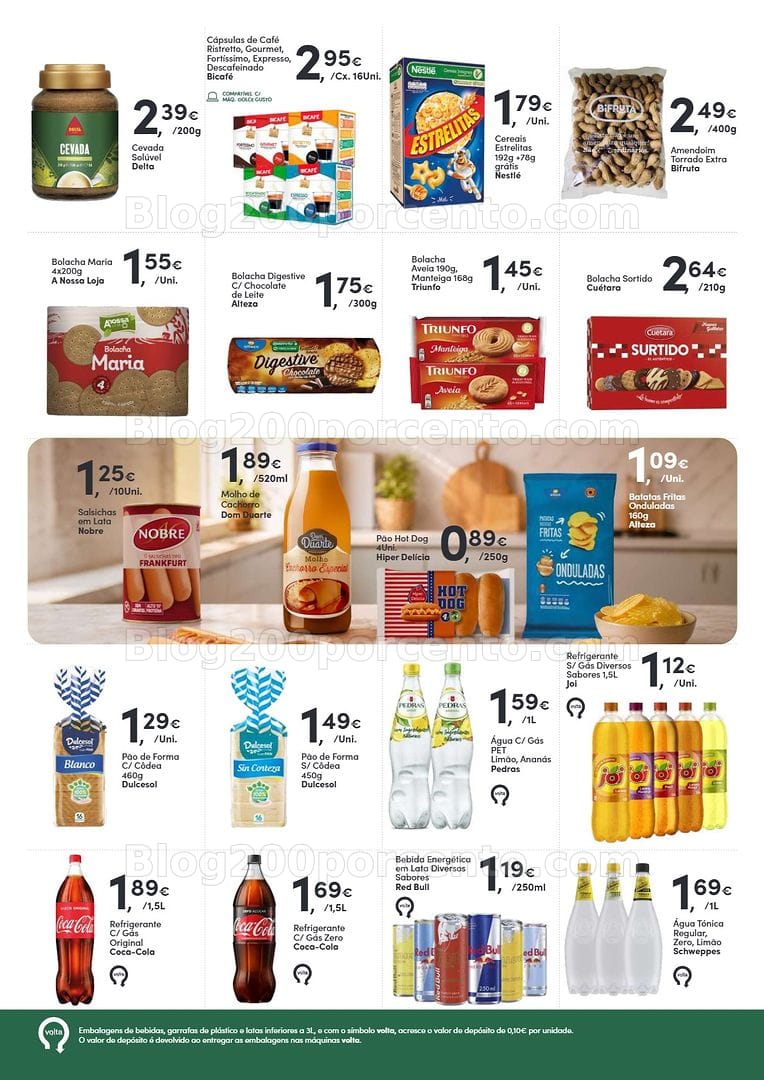 Antevisão Folheto A NOSSA LOJA Promoções de 21 agosto a 3 setembro