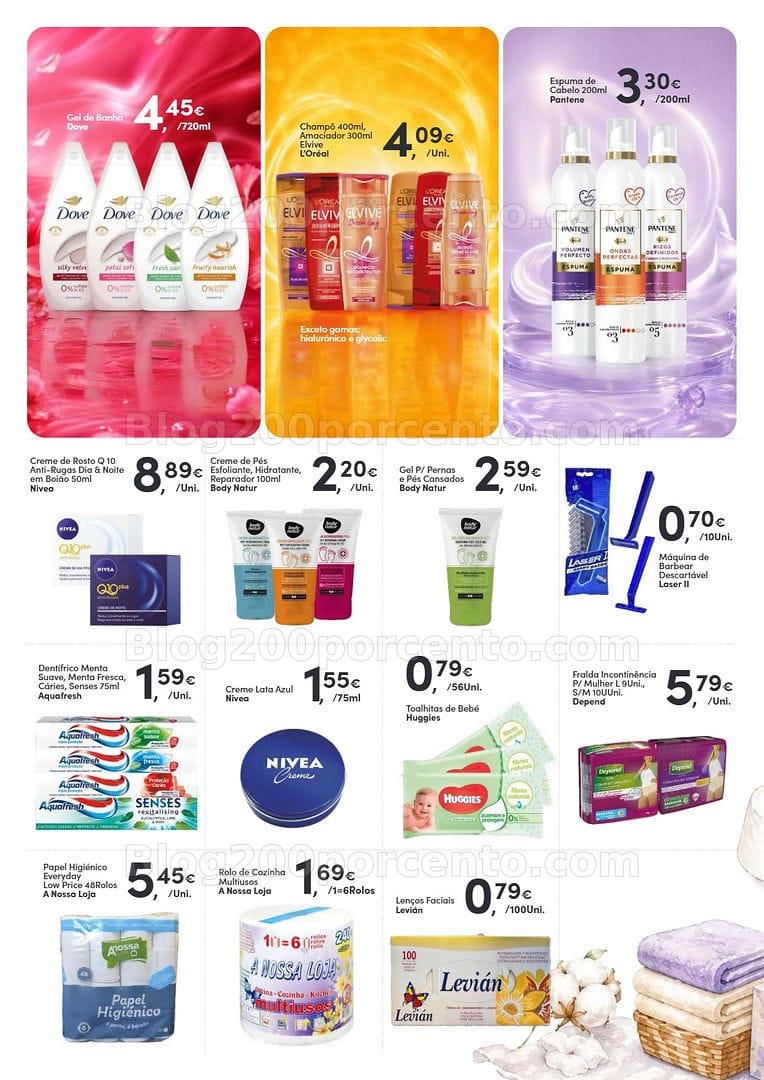 Antevisão Folheto A NOSSA LOJA Promoções de 21 agosto a 3 setembro