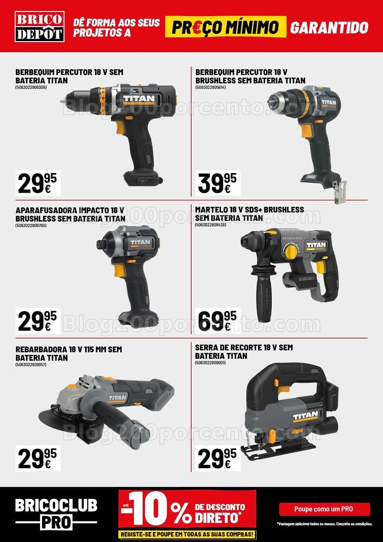 Antevisão Folheto BRICO DEPÔT Promoções de 28 agosto a 1 outubro