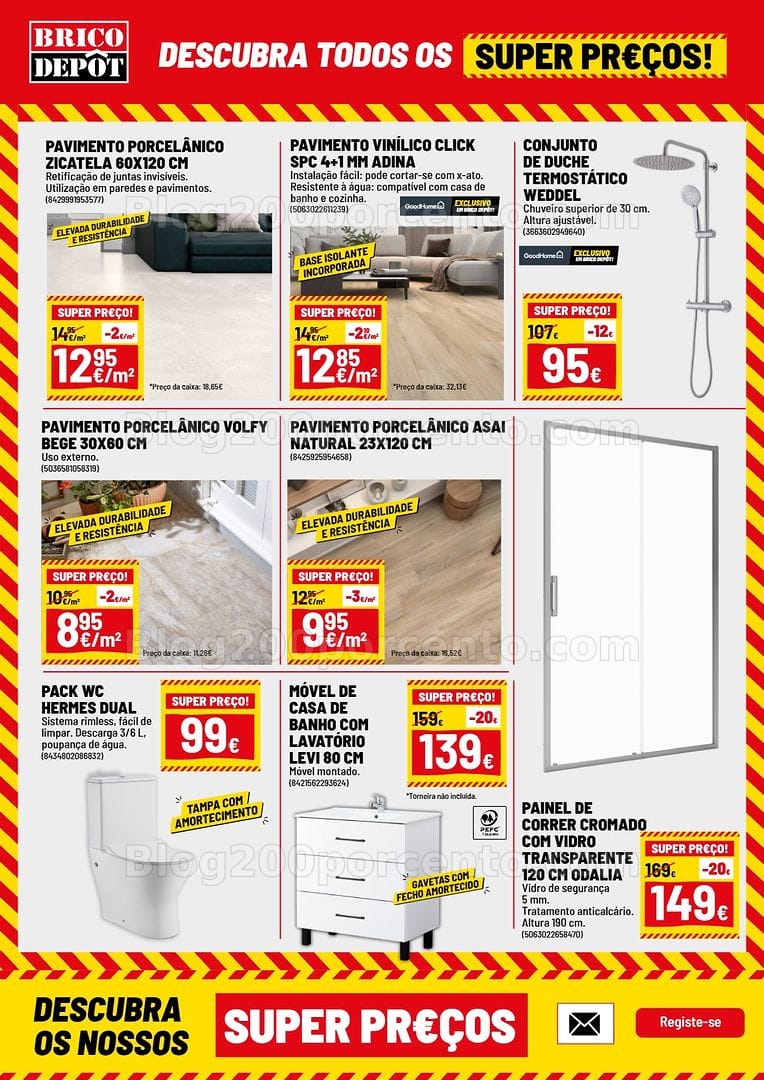 Antevisão Folheto BRICO DEPÔT Promoções de 28 agosto a 1 outubro
