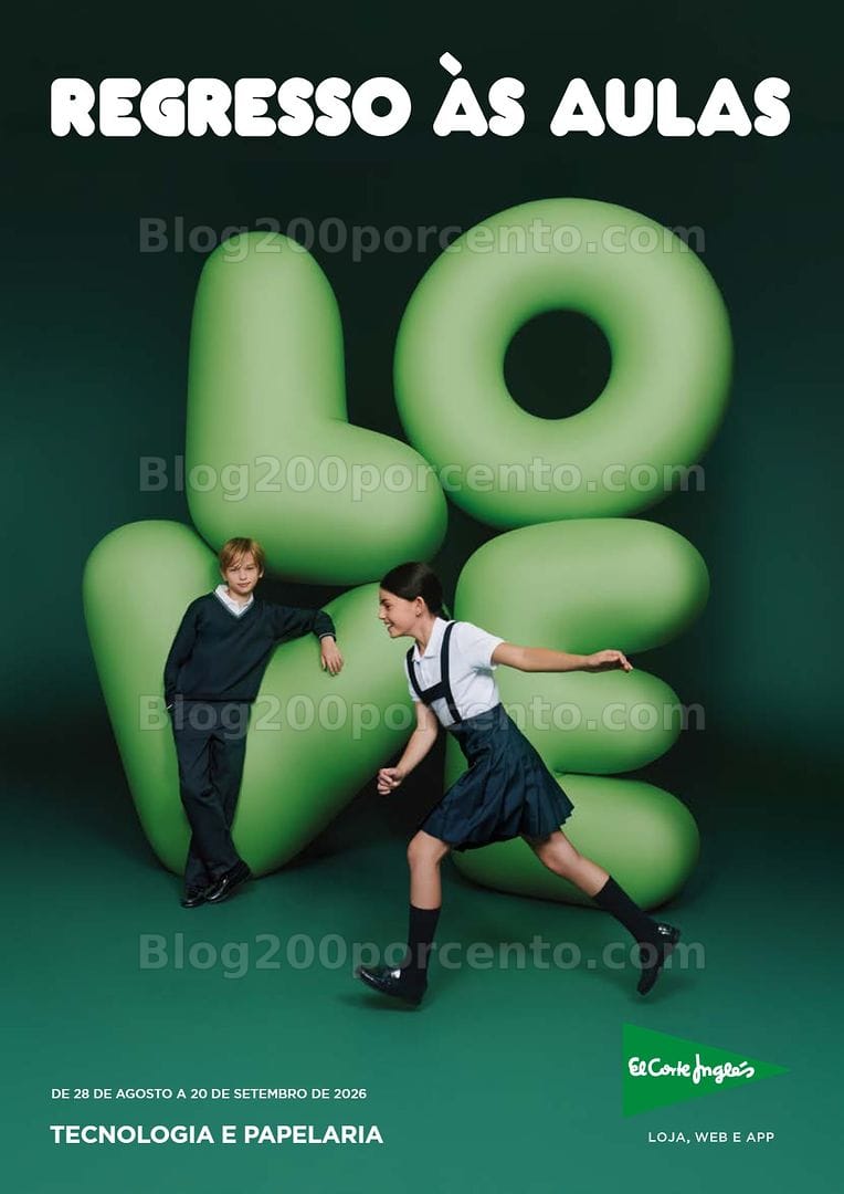 Antevisão Folheto EL CORTE INGLÉS Promoções de 28 agosto a 20 setembro
