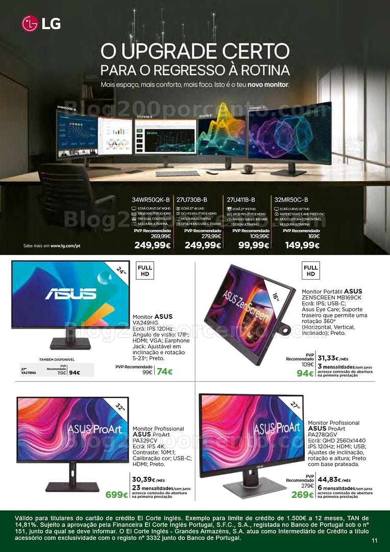 Antevisão Folheto EL CORTE INGLÉS Promoções de 28 agosto a 20 setembro