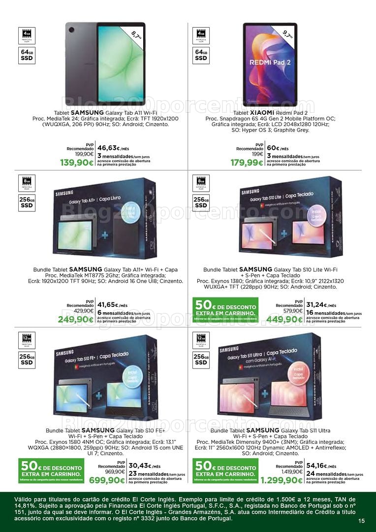 Antevisão Folheto EL CORTE INGLÉS Promoções de 28 agosto a 20 setembro