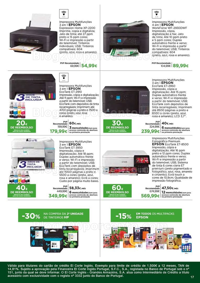 Antevisão Folheto EL CORTE INGLÉS Promoções de 28 agosto a 20 setembro