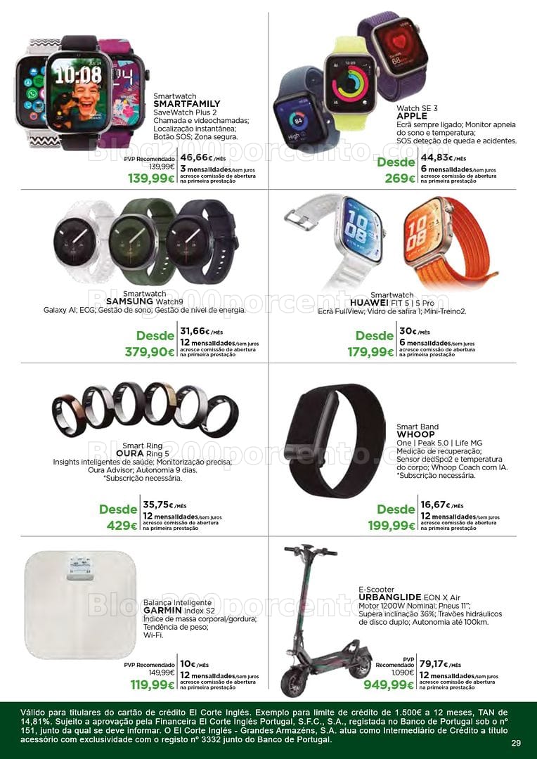 Antevisão Folheto EL CORTE INGLÉS Promoções de 28 agosto a 20 setembro