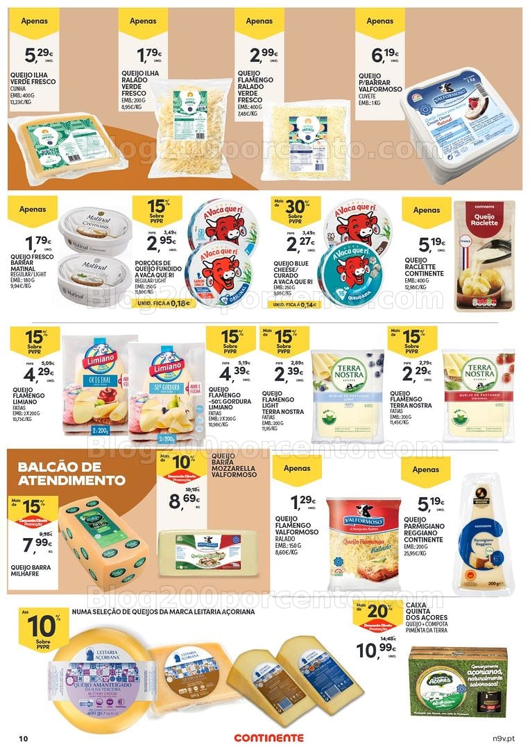 Antevisão Folheto CONTINENTE Açores Promoções de 6 a 19 agosto