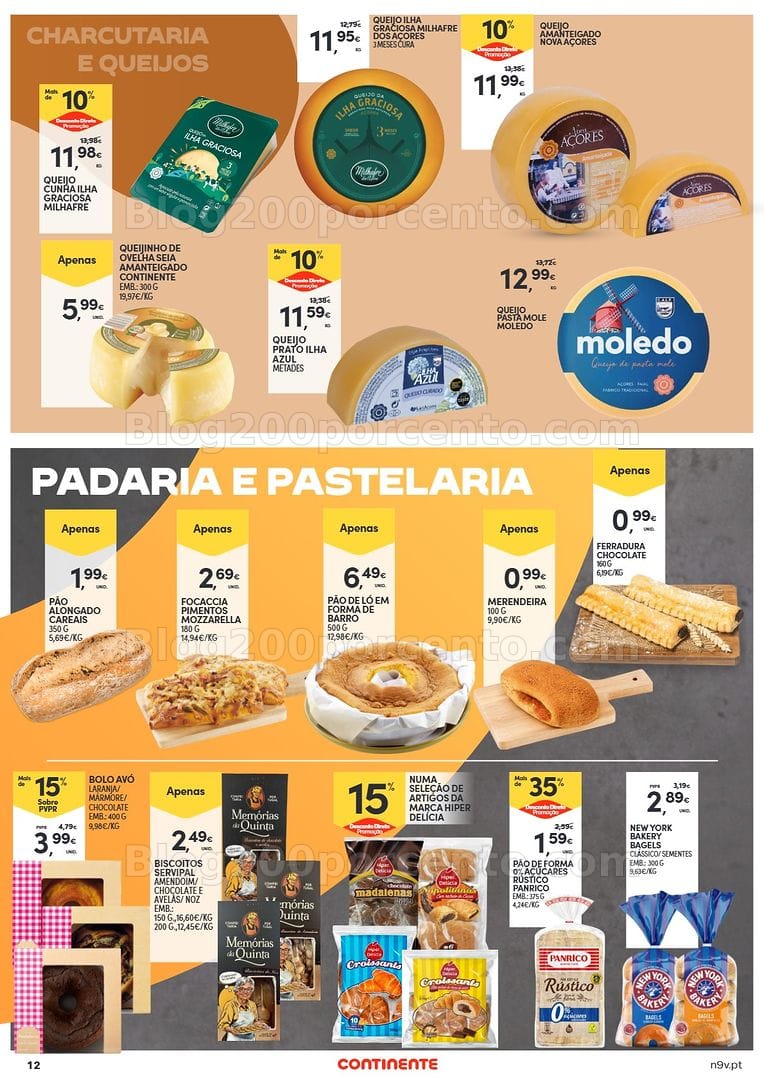 Antevisão Folheto CONTINENTE Açores Promoções de 6 a 19 agosto