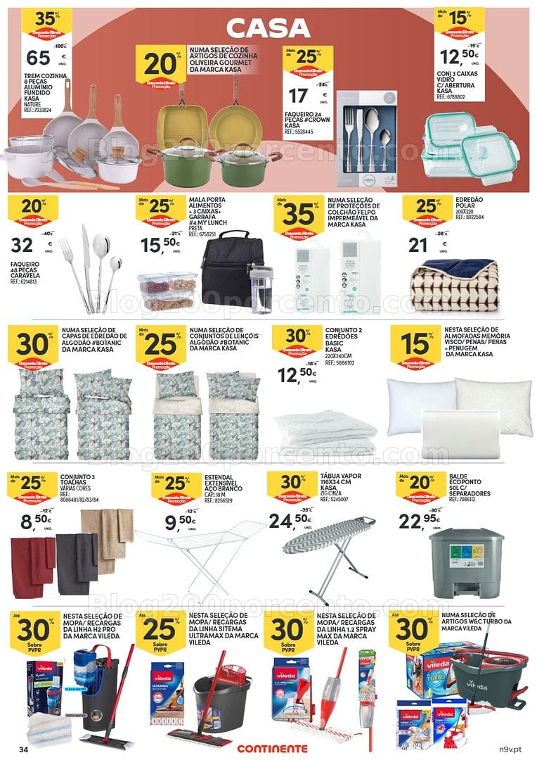 Antevisão Folheto CONTINENTE Açores Bazar Promoções de 6 a 19 agosto