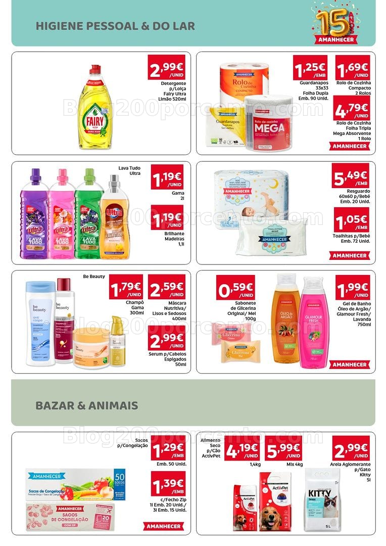 Antevisão Folheto AMANHECER Madeira Promoções de 13 a 19 agosto