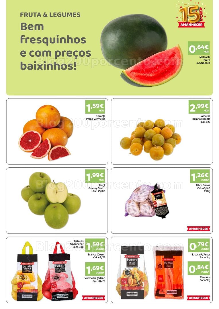 Antevisão Folheto AMANHECER Madeira Promoções de 13 a 19 agosto