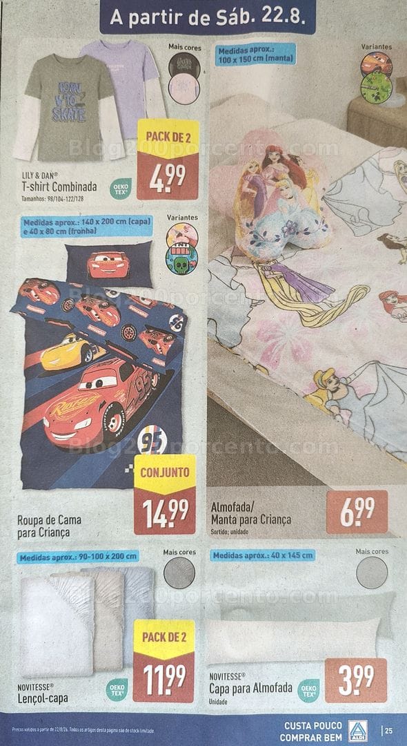 Antevisão Folheto ALDI Promoções de 17 a 23 agosto