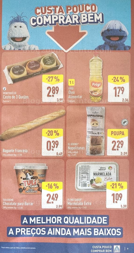 Antevisão Folheto ALDI Promoções de 17 a 23 agosto