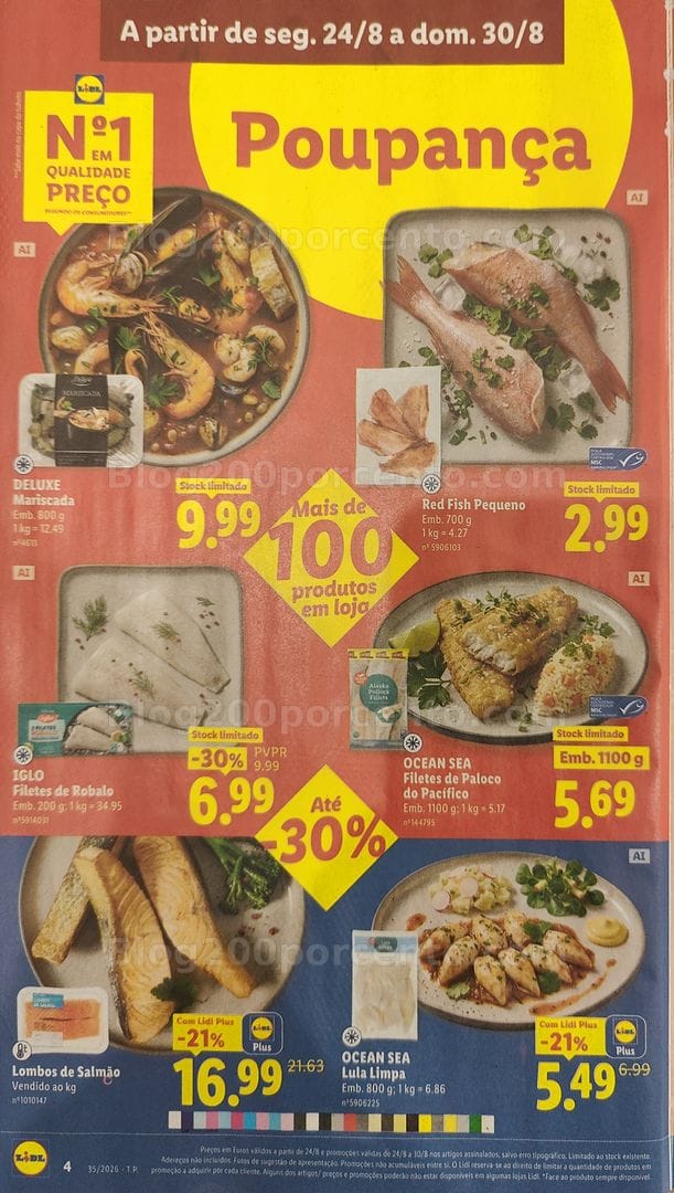 Antevisão Folheto LIDL Promoções de 24 a 30 agosto
