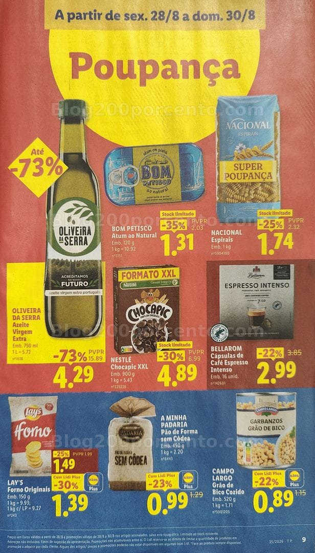 Antevisão Folheto LIDL Promoções de 24 a 30 agosto