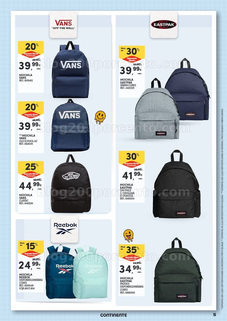 Antevisão Folheto CONTINENTE Açores Regresso às Aulas Promoções de 25 agosto a 21 setembro