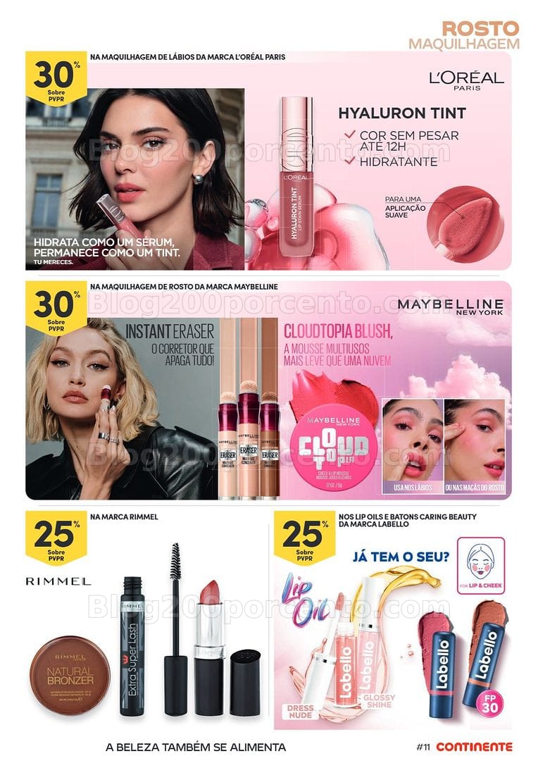Antevisão Folheto CONTINENTE Beleza Promoções de 18 a 30 agosto