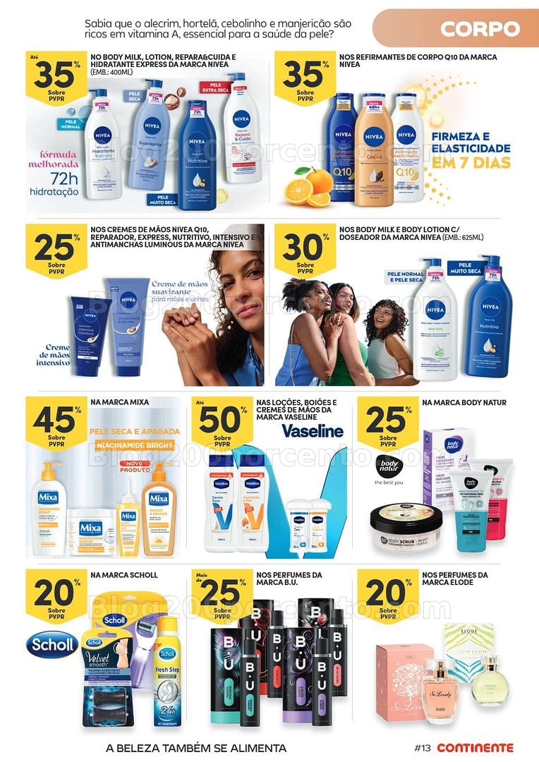 Antevisão Folheto CONTINENTE Beleza Promoções de 18 a 30 agosto