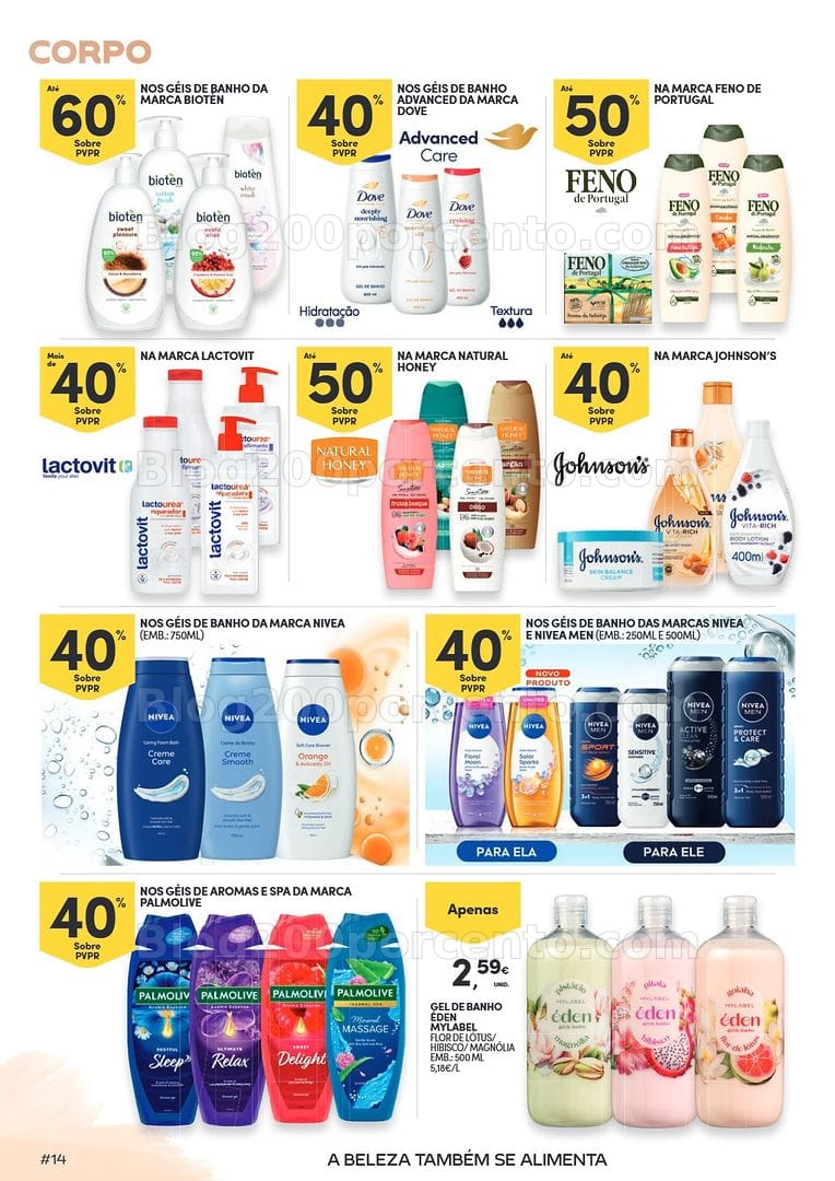 Antevisão Folheto CONTINENTE Beleza Promoções de 18 a 30 agosto