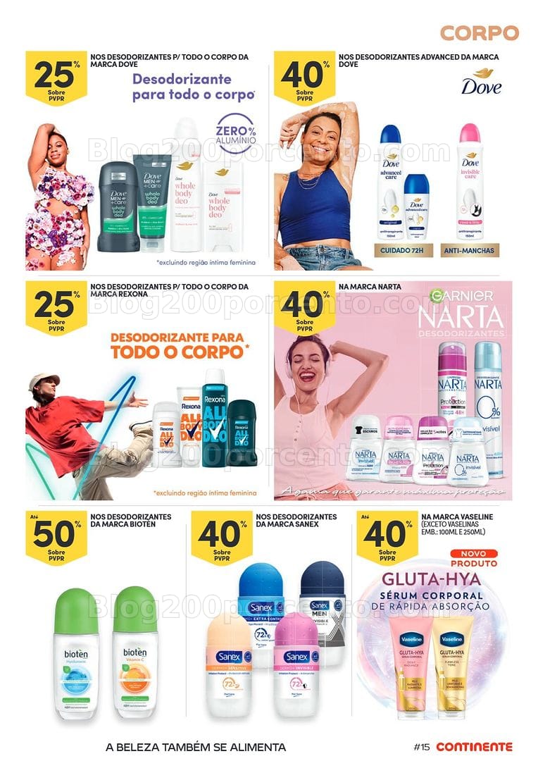Antevisão Folheto CONTINENTE Beleza Promoções de 18 a 30 agosto