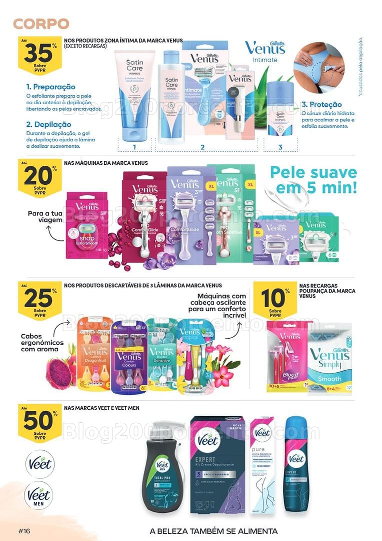 Antevisão Folheto CONTINENTE Beleza Promoções de 18 a 30 agosto