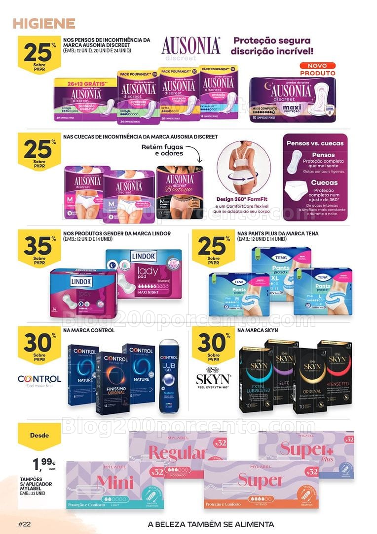 Antevisão Folheto CONTINENTE Beleza Promoções de 18 a 30 agosto