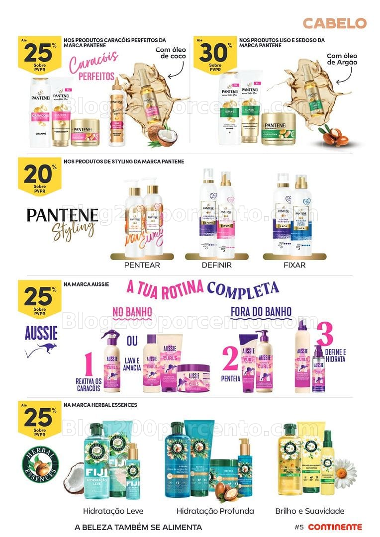 Antevisão Folheto CONTINENTE Beleza Promoções de 18 a 30 agosto