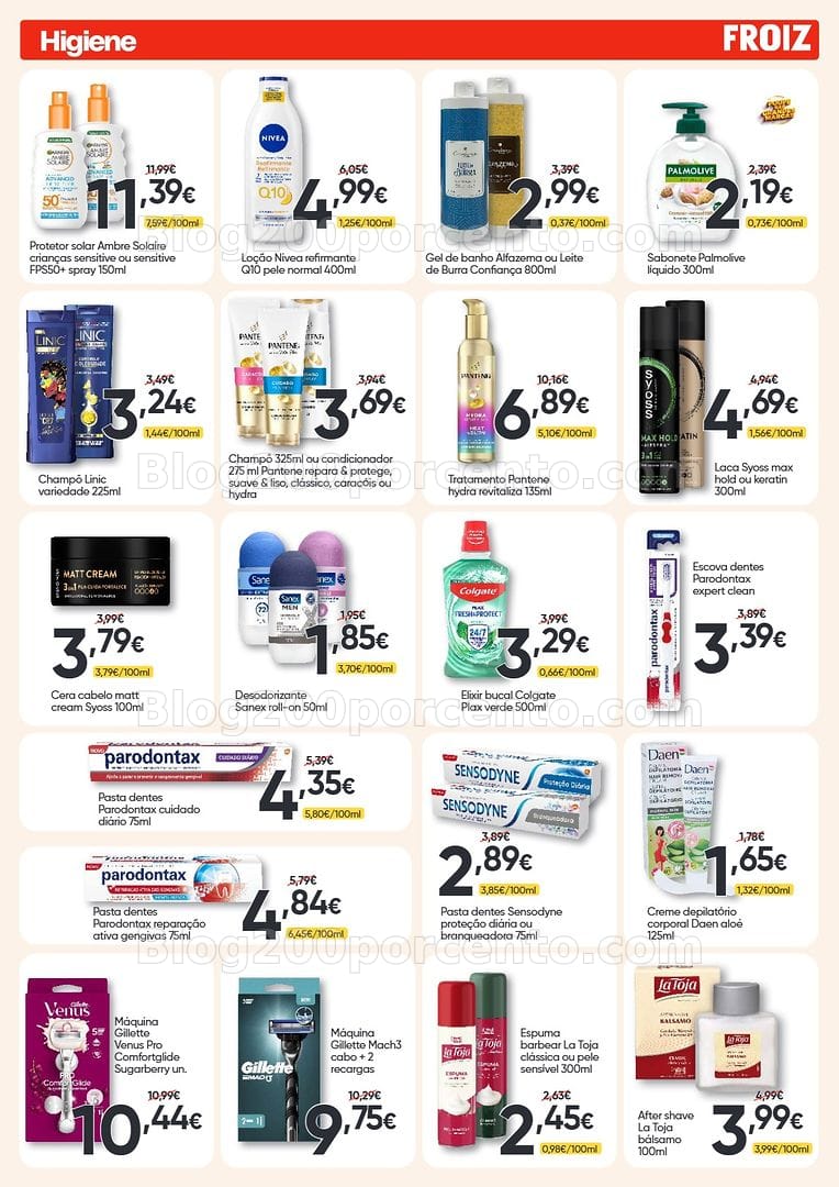 Antevisão Folheto FROIZ Promoções de 12 a 26 agosto