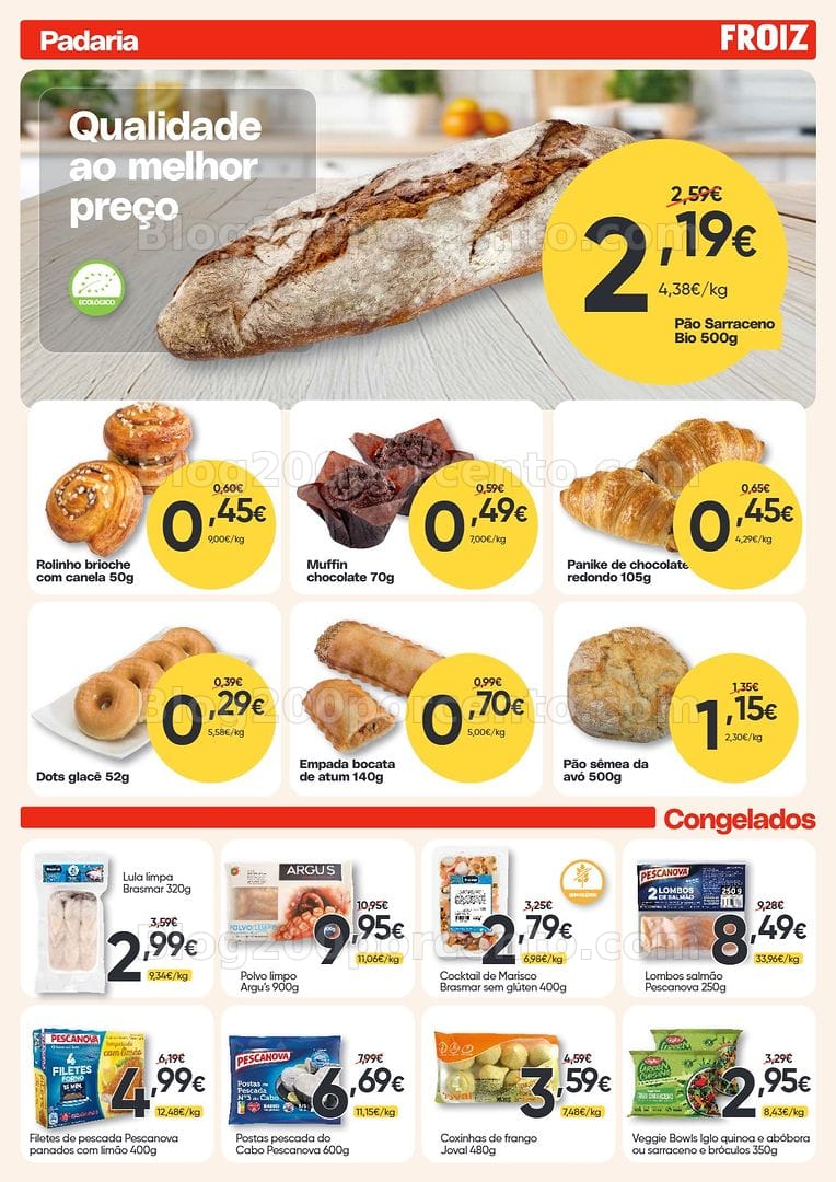 Antevisão Folheto FROIZ Promoções de 12 a 26 agosto