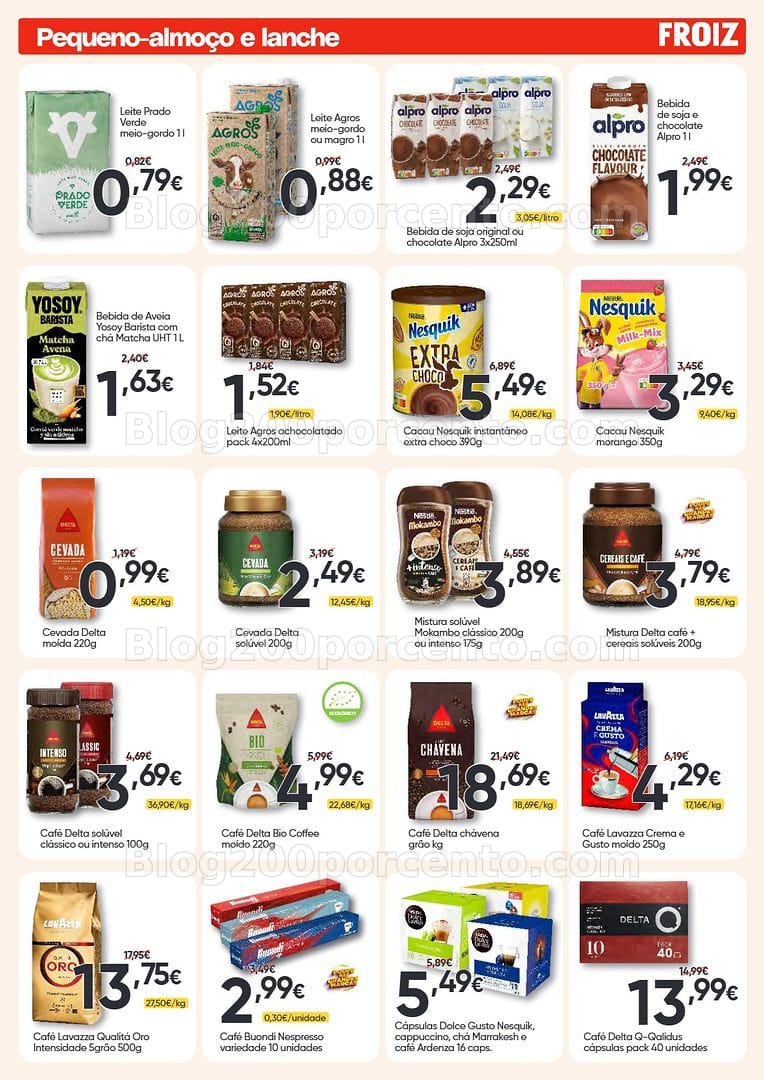 Antevisão Folheto FROIZ Promoções de 27 agosto a 15 setembro
