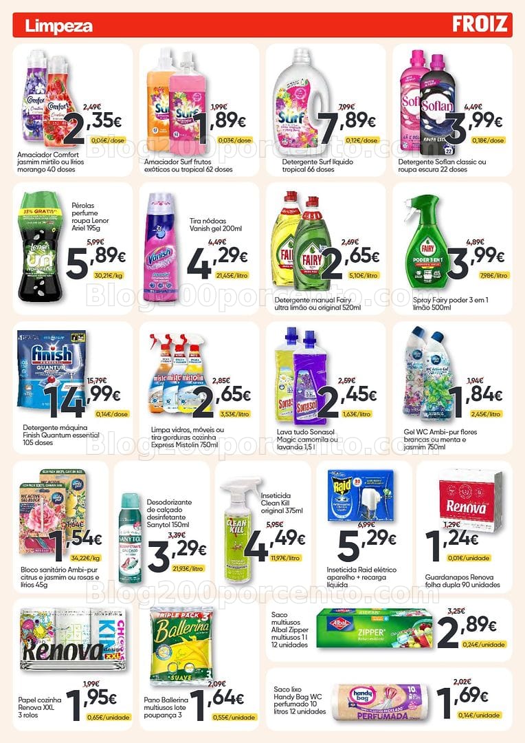 Antevisão Folheto FROIZ Promoções de 27 agosto a 15 setembro