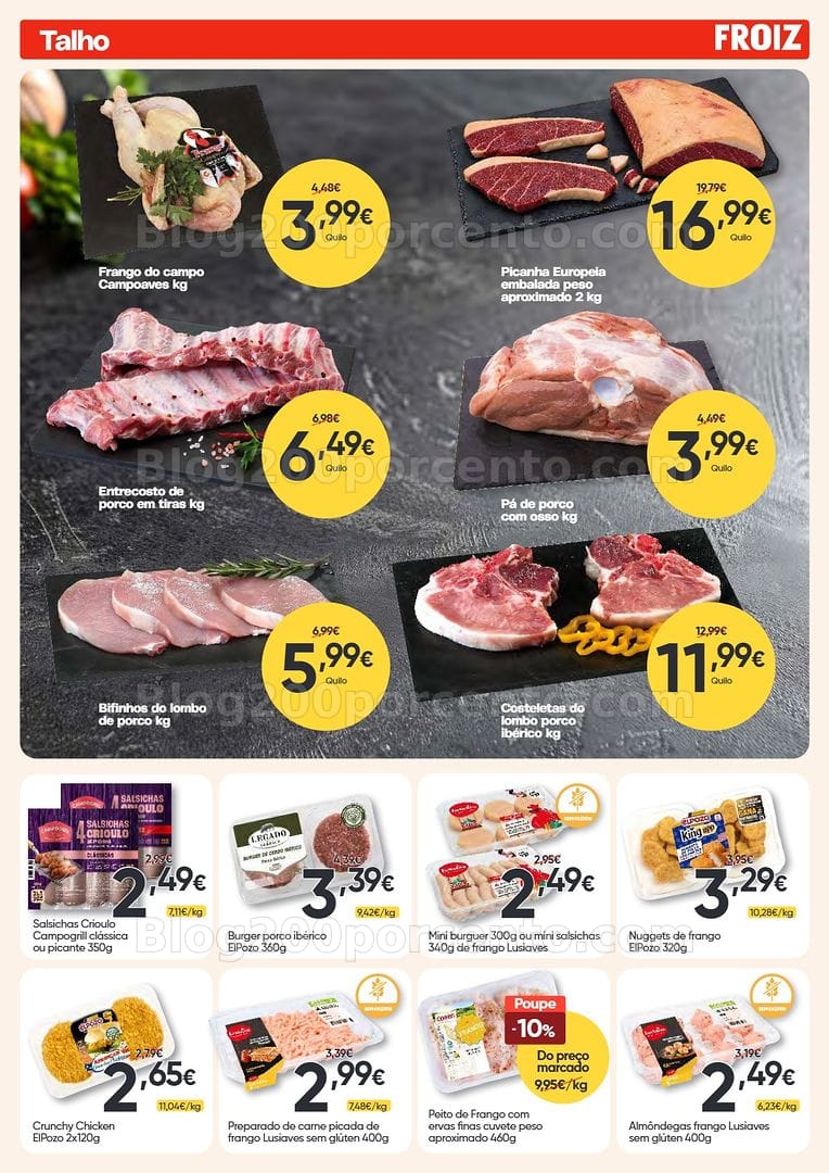 Antevisão Folheto FROIZ Promoções de 27 agosto a 15 setembro