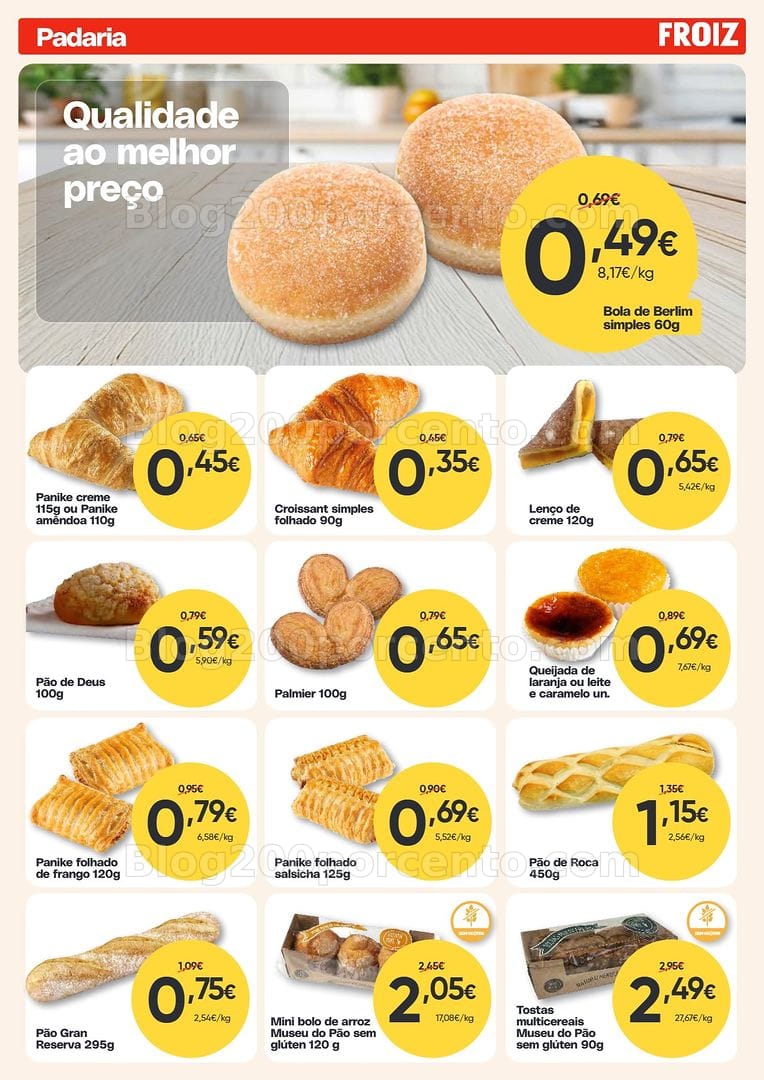 Antevisão Folheto FROIZ Promoções de 27 agosto a 15 setembro