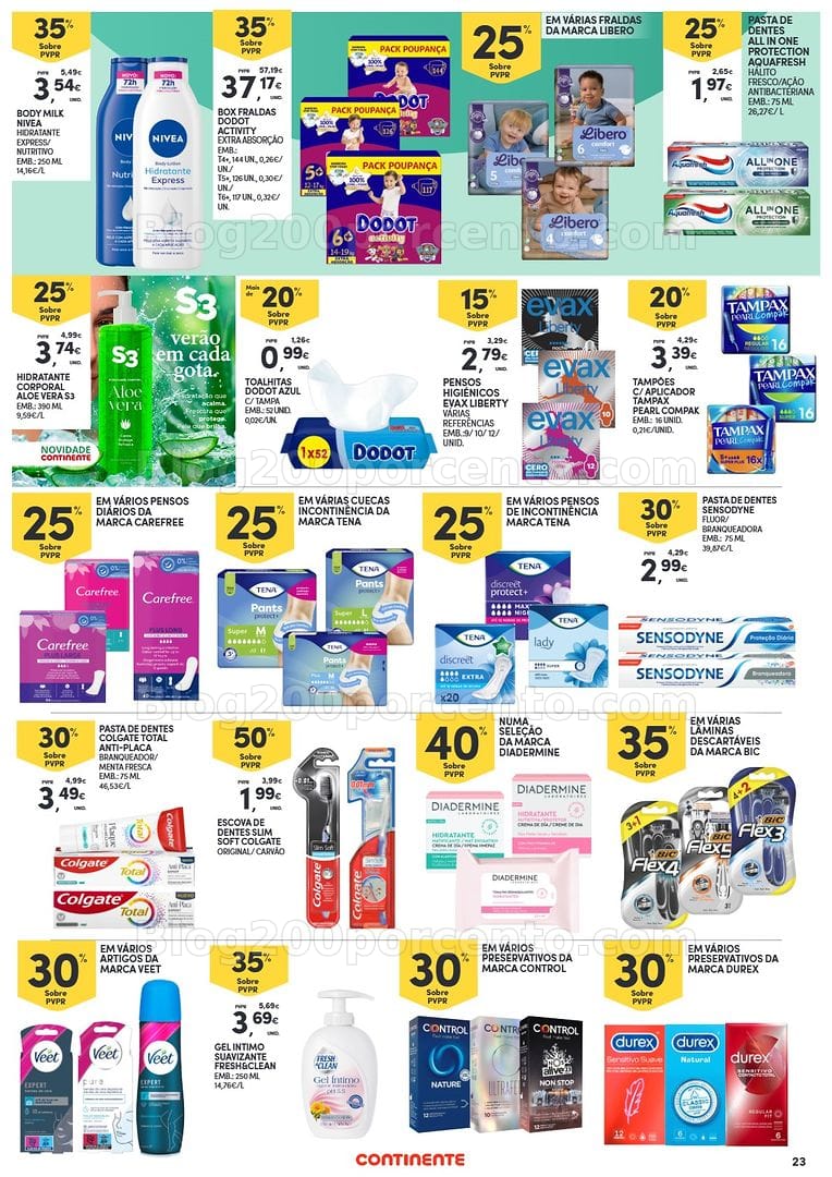 Antevisão Folheto CONTINENTE Açores Promoções de 20 agosto a 2 setembro